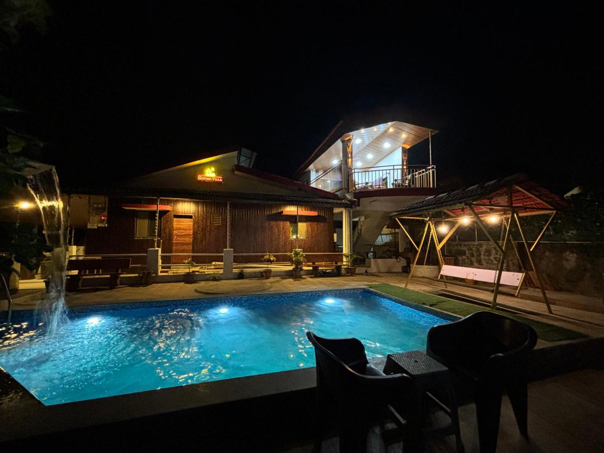 Govind Villa - 3Bhk Penthouse Suite With Pool Splash 罗纳瓦拉 外观 照片